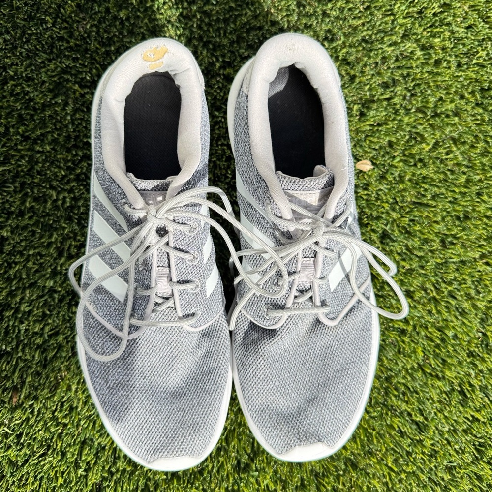 Adidas Cloudfoam QT Racer Running Shoe in Gray - Picture 3 of 7